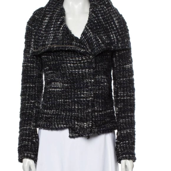 IRO Tweed Patterned Blazer - Picture 1 of 6
